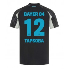 Bayer Leverkusen Edmond Tapsoba #12 Tredjedrakt 2024-25 Kortermet